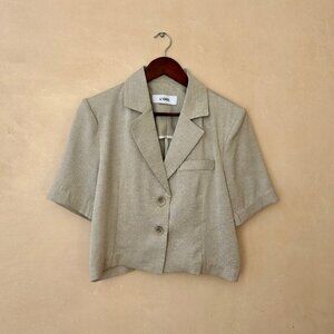 L'oeil Short Sleeved Blazer